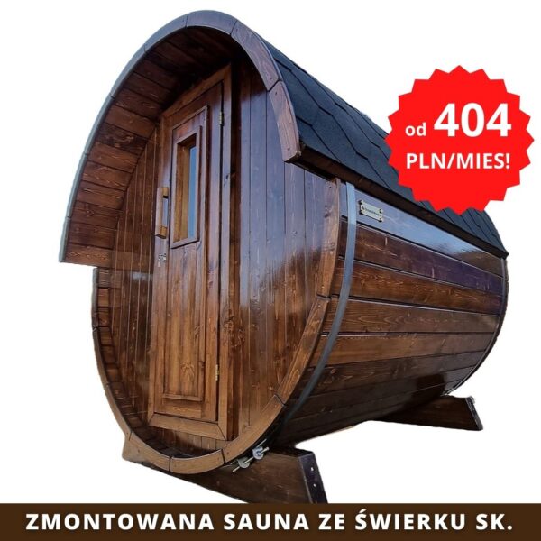 sauna beczka