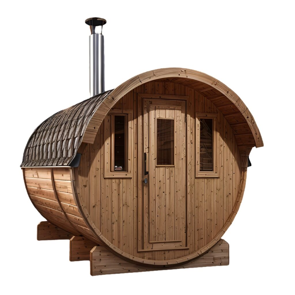 sauna beczka