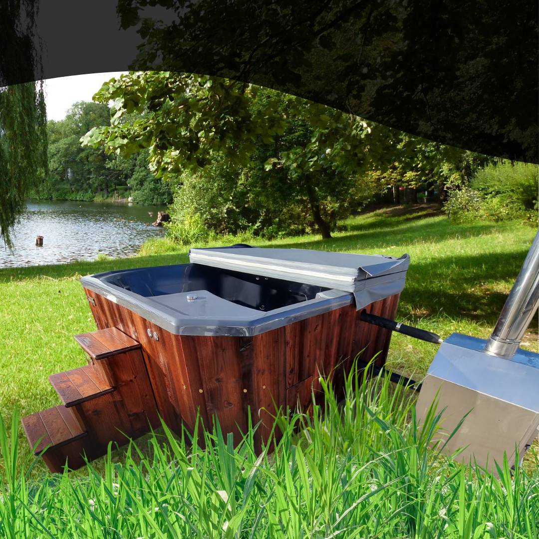 Jacuzzi R3 Jacuzzi drewniane Premium z hydromasażem