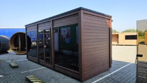 sauna ogrodowa 230x60 cm